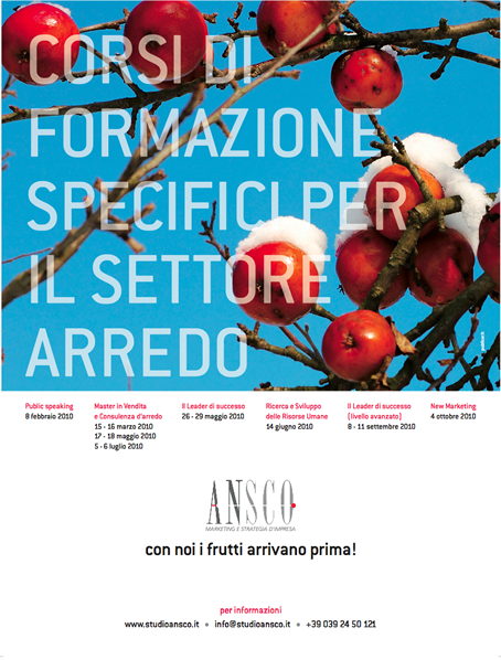 pubblicit&agrave; su GdA
